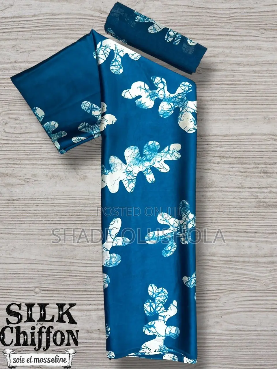 Silk and Chiffon Material