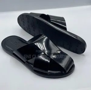 Robert Cavalli Luxury Leather Slippers Collection Best Quality Well
