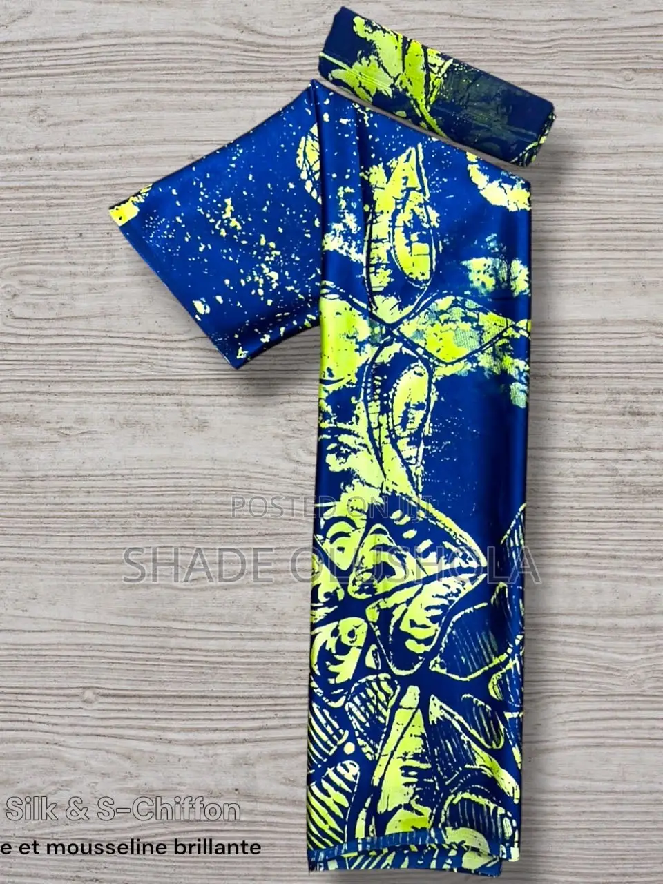 Silk and Chiffon Material