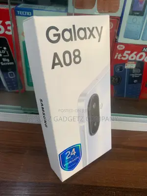 New Samsung Galaxy A08 64 GB Silver
