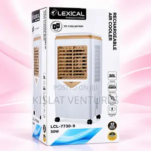 Lexical Rechargeable AC/DC Evaporative Air Cooler With 9000mah Battery