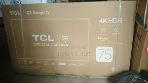 TCL 75" 4k HDR Smart TV