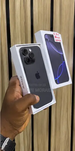 New Apple iPhone 16 Pro 256 GB Black