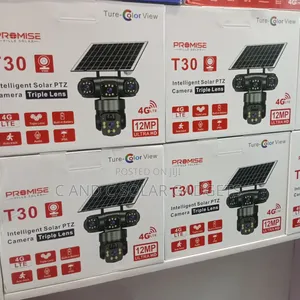Triple Lens Solar PTZ Camera T30