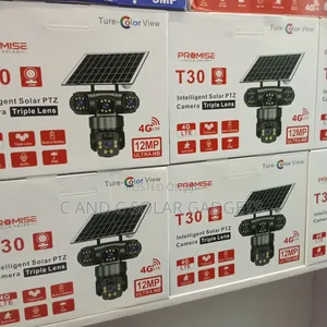 Triple Lens Solar PTZ Camera T30