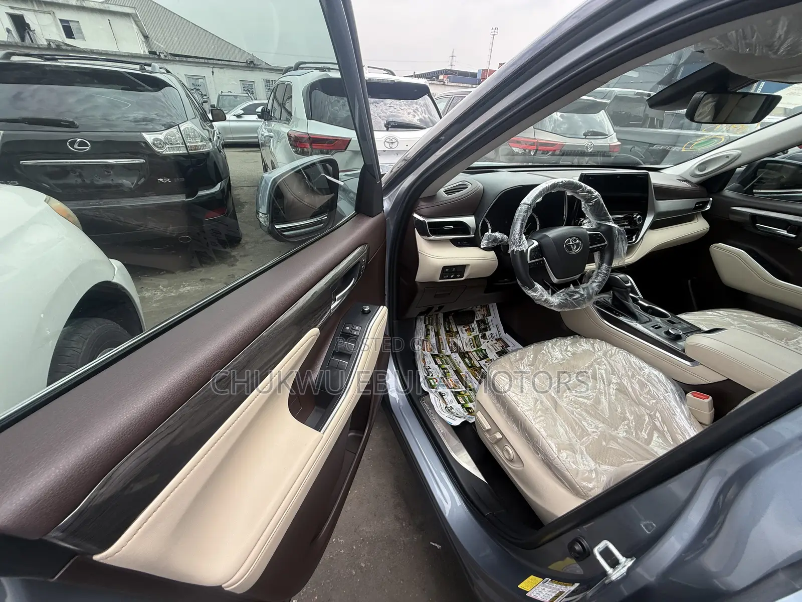 Toyota Highlander Platinum 2022 Blue