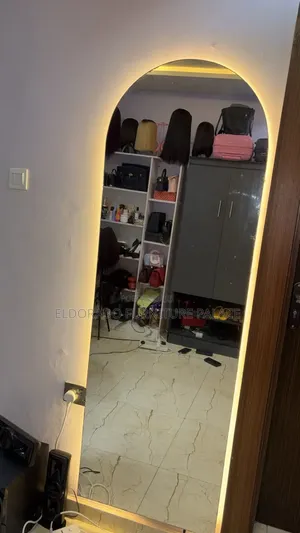 Stylish Mirror Frame With Lightnings