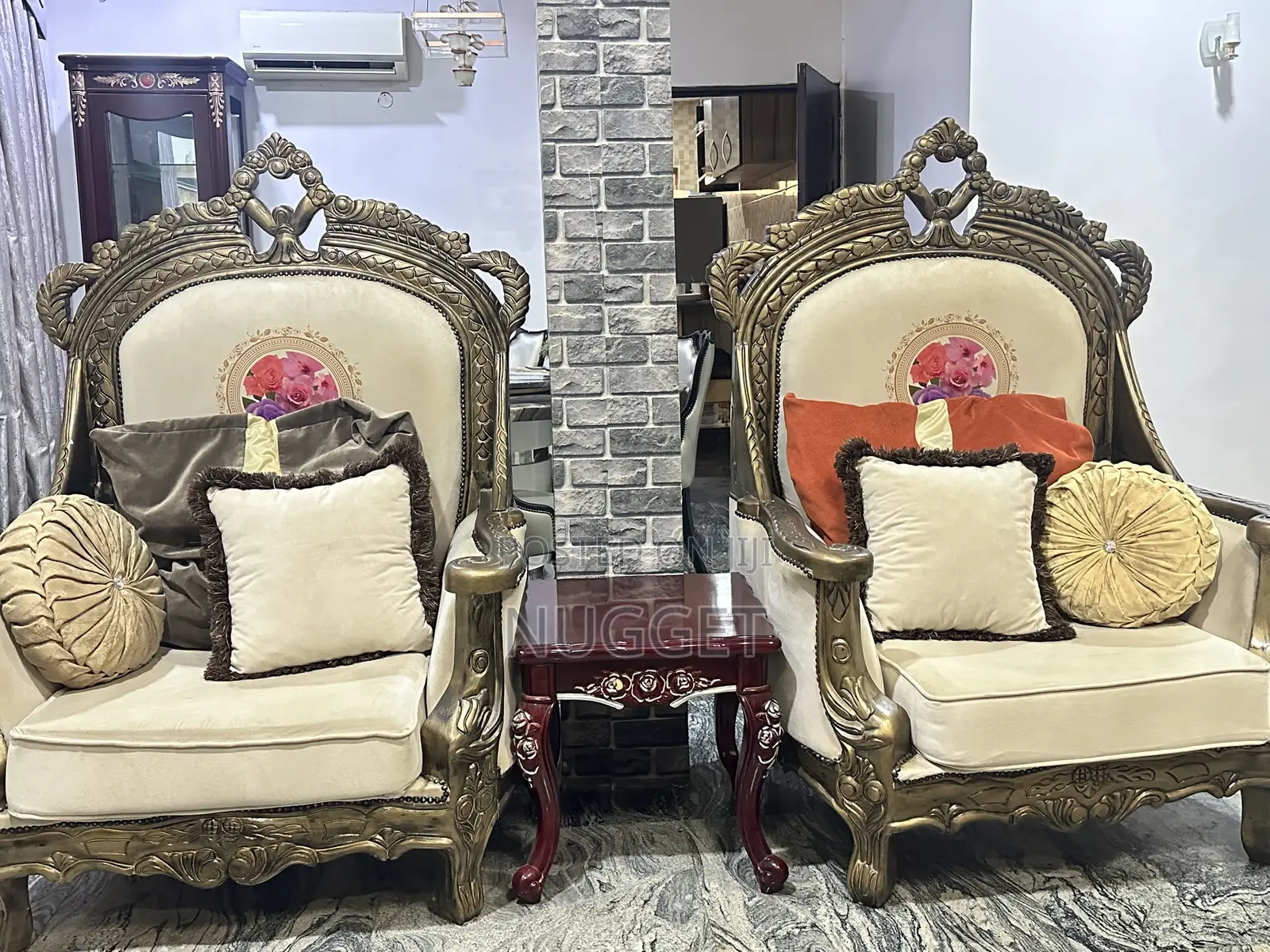 Royal Style 4 Set of Chairs( High Density Foam)