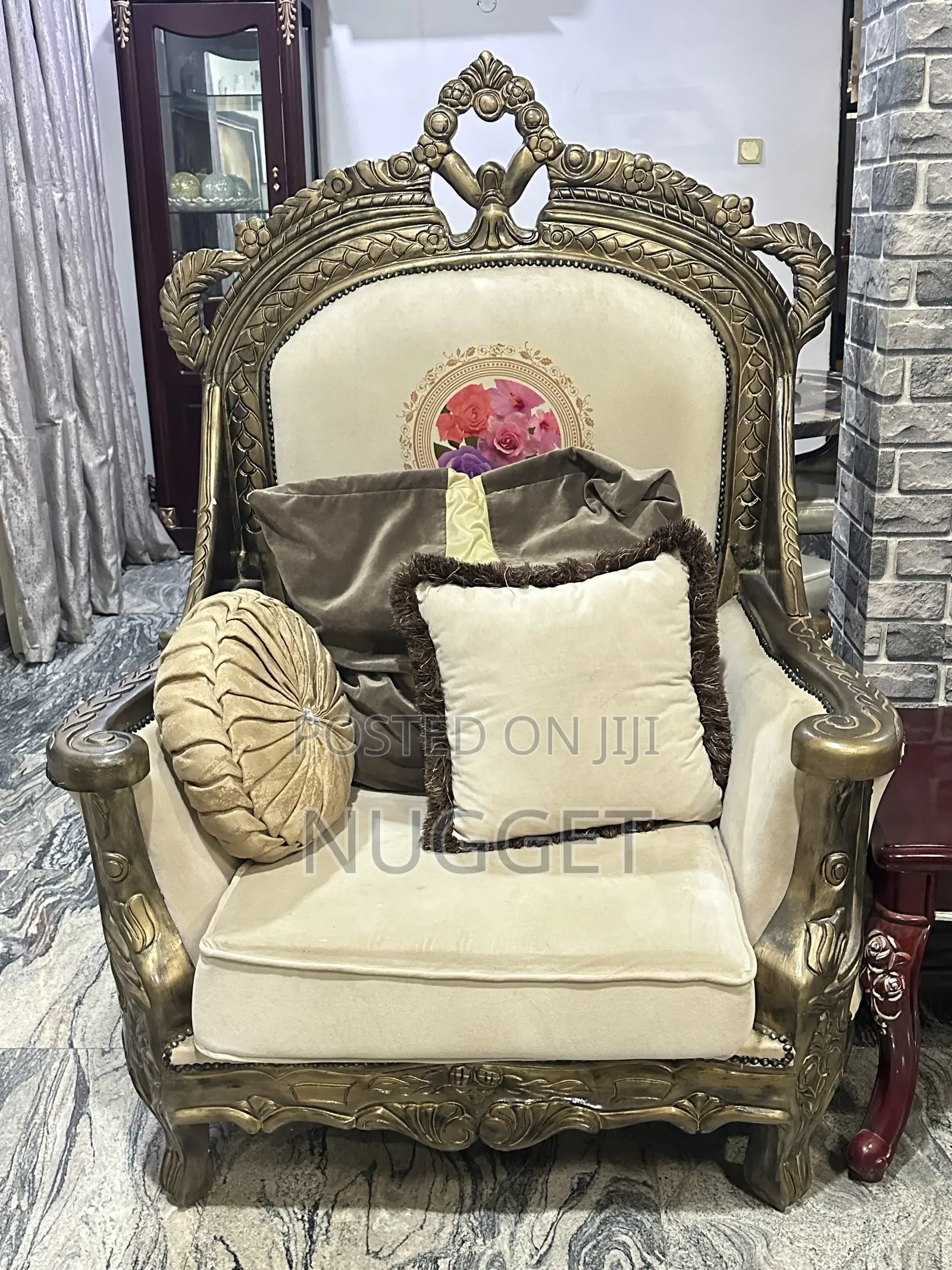 Royal Style 4 Set of Chairs( High Density Foam)