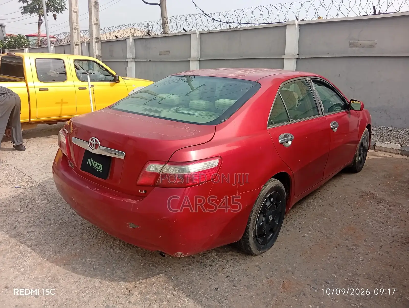 Toyota Camry 2008 Red
