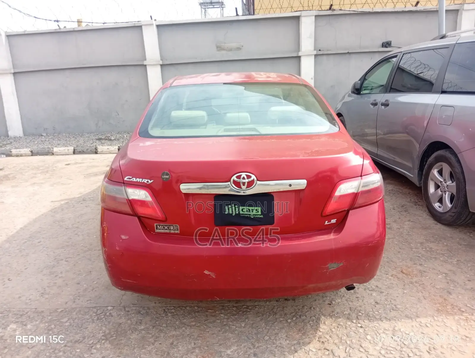 Toyota Camry 2008 Red