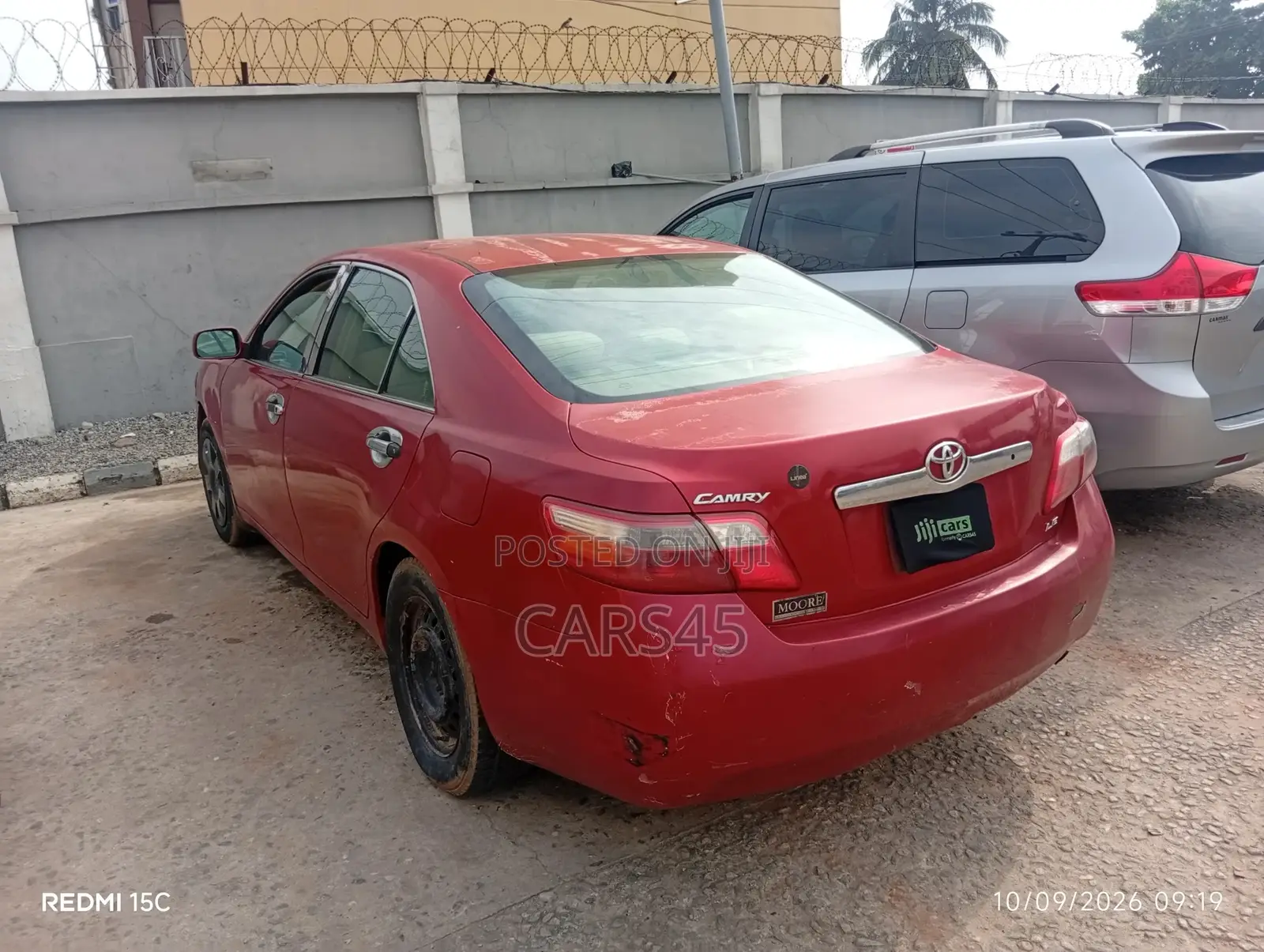 Toyota Camry 2008 Red