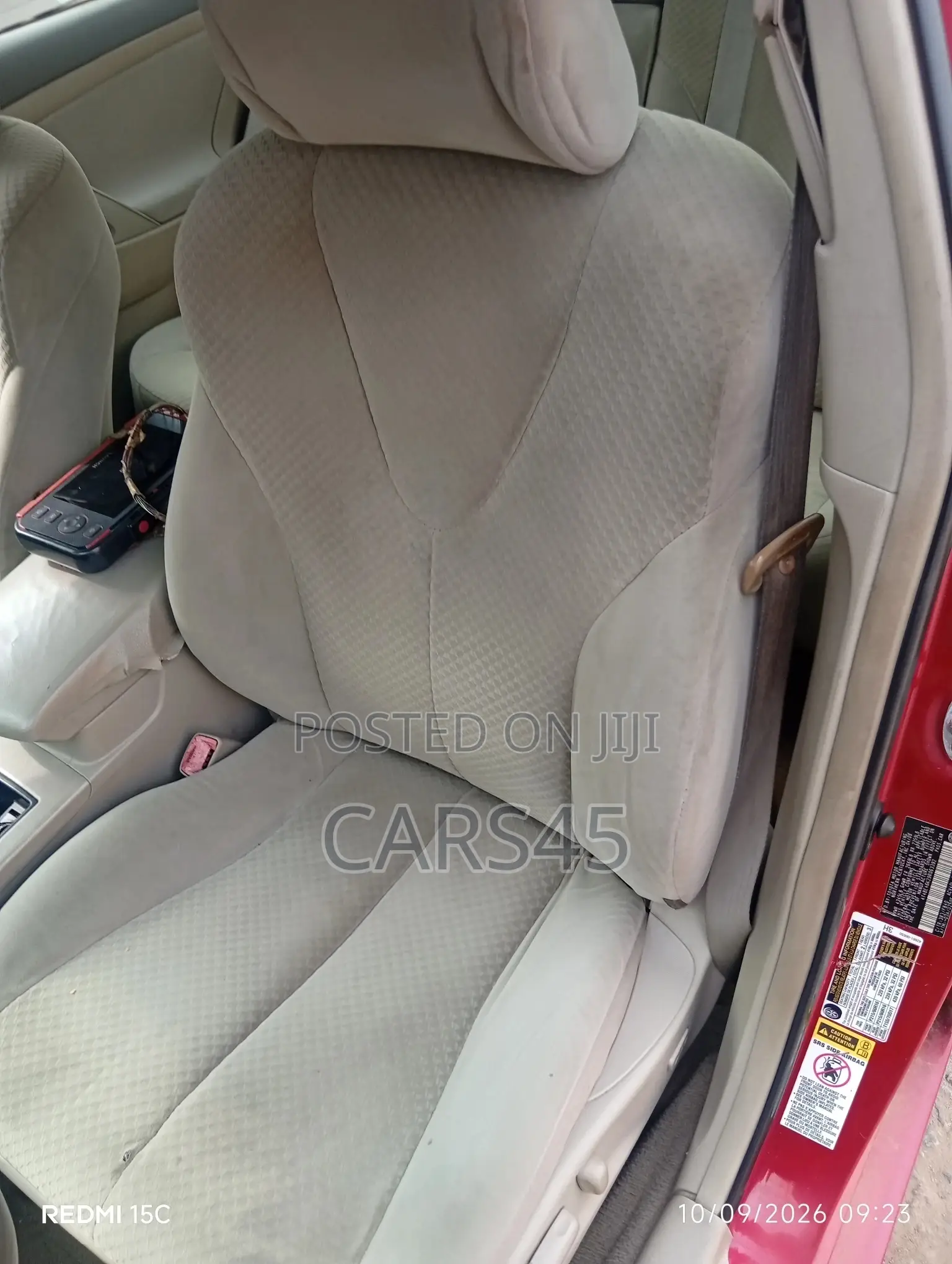 Toyota Camry 2008 Red