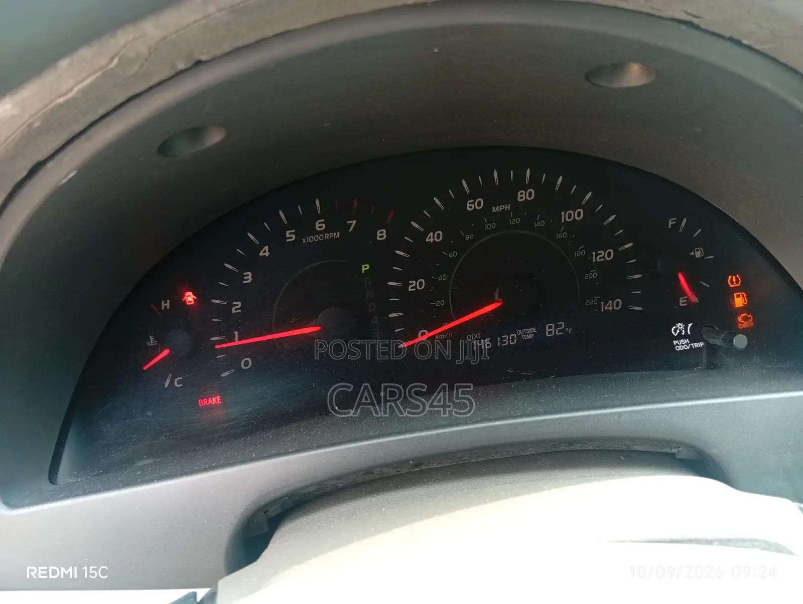 Toyota Camry 2008 Red