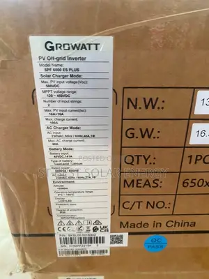 6kva/48v Growatt Hybrid Inverter In