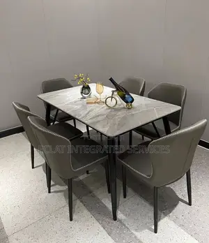 6seaters Dining Set Available as Seen