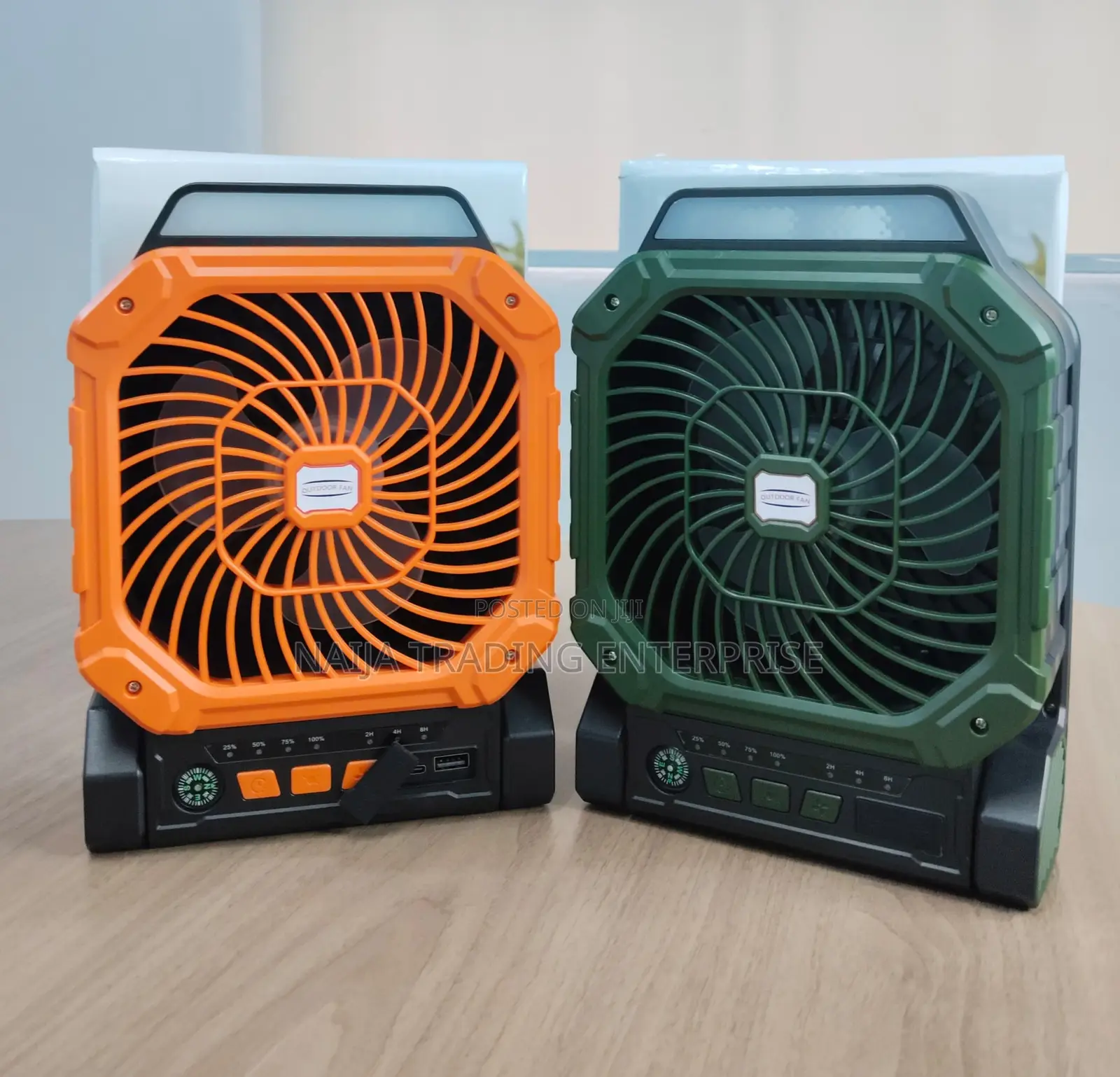 Solar Camping Fan