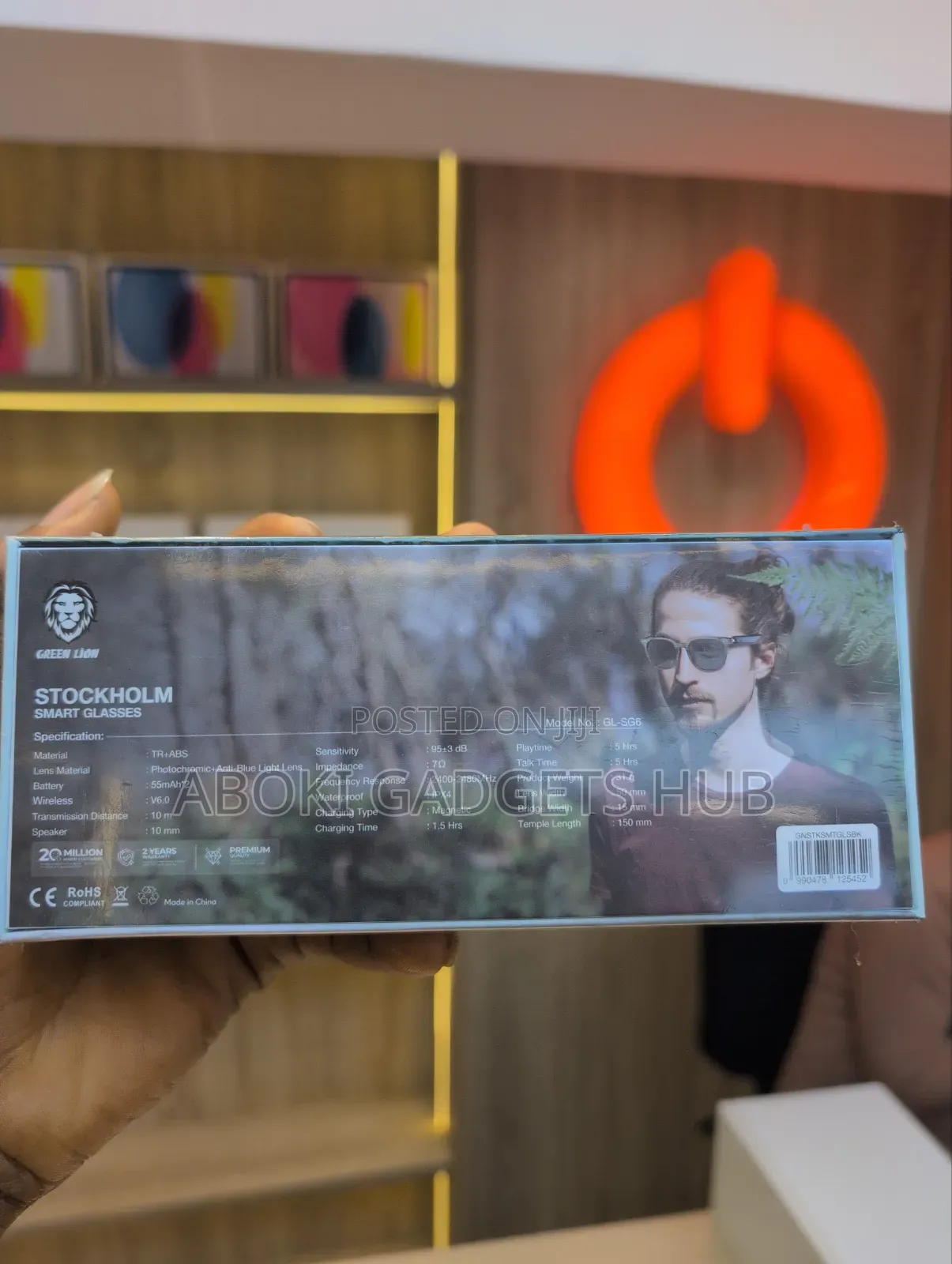 Green Lion Stockholm Smart Glasses