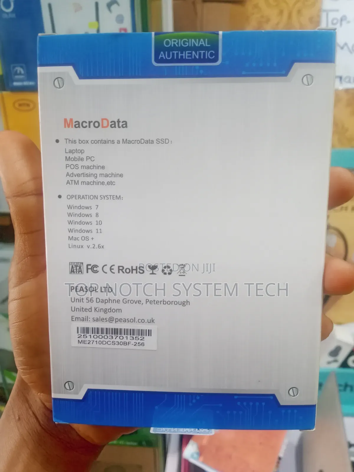 Macrodata SSD 256gb