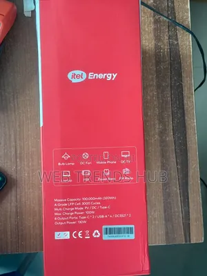 Itel Energy IESS-320T 100,000mAh Power Station (130W)