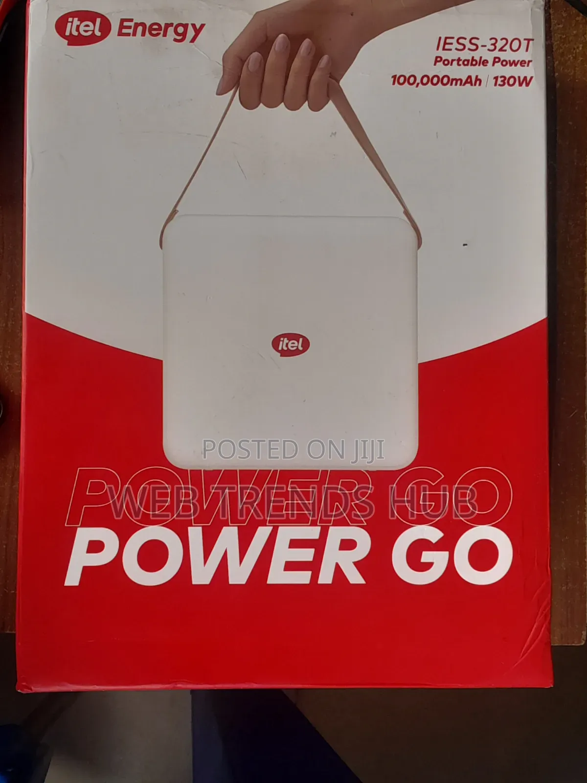 Itel Energy IESS-320T 100,000mAh Power Station (130W)