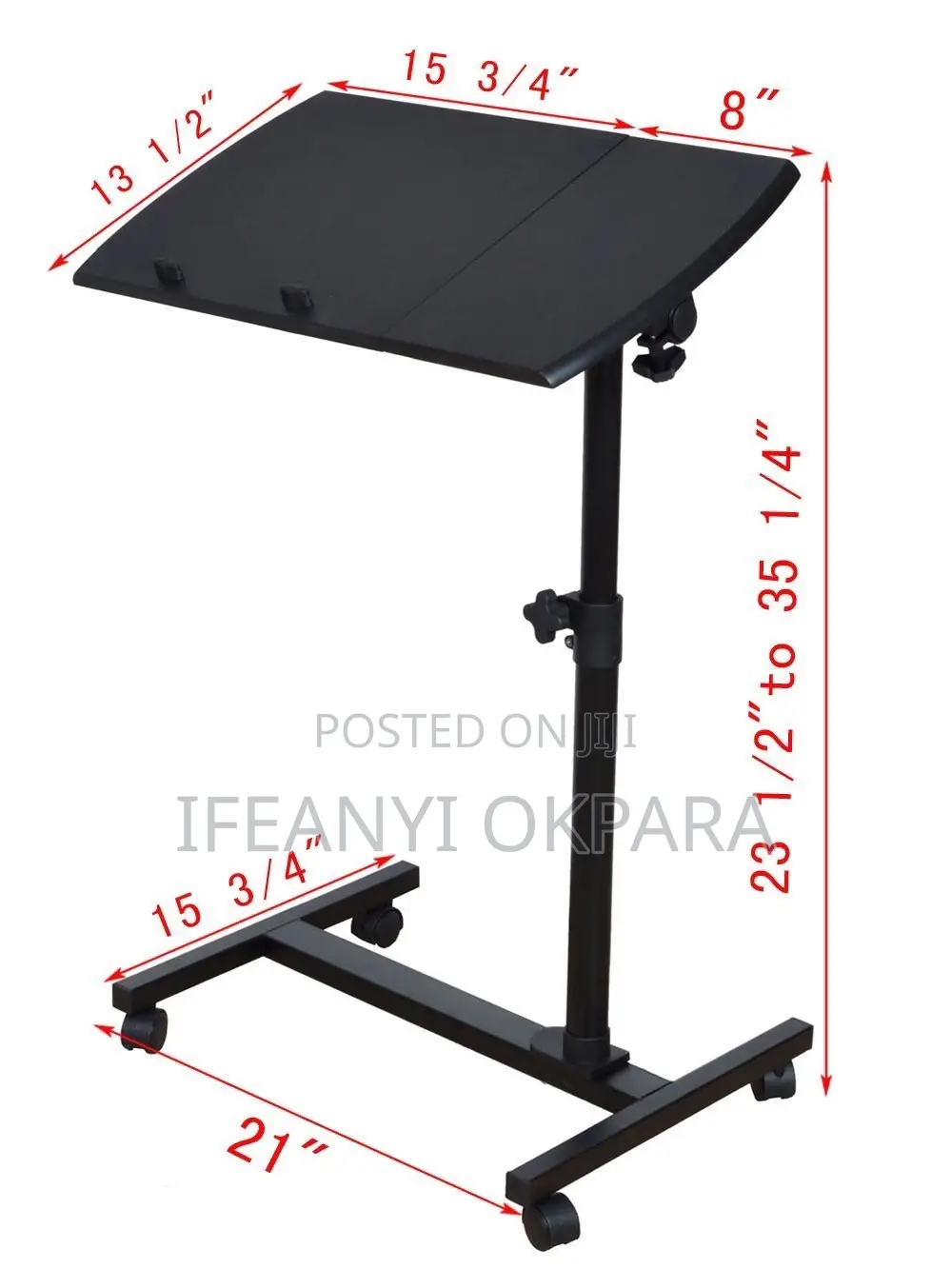 Foldable Adjustable Laptop Table