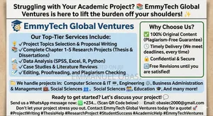 Research Thesis and Data Analysis Services