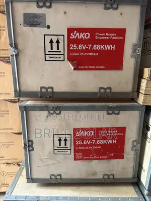 7.5kWh-25.6v Sako Solar Lithium Battery(li-Wall)