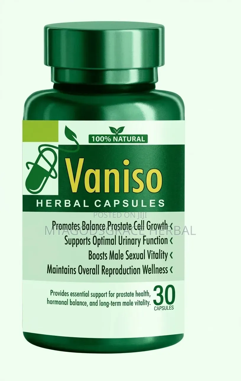 Vaniso Herbal Capsules for Prostate