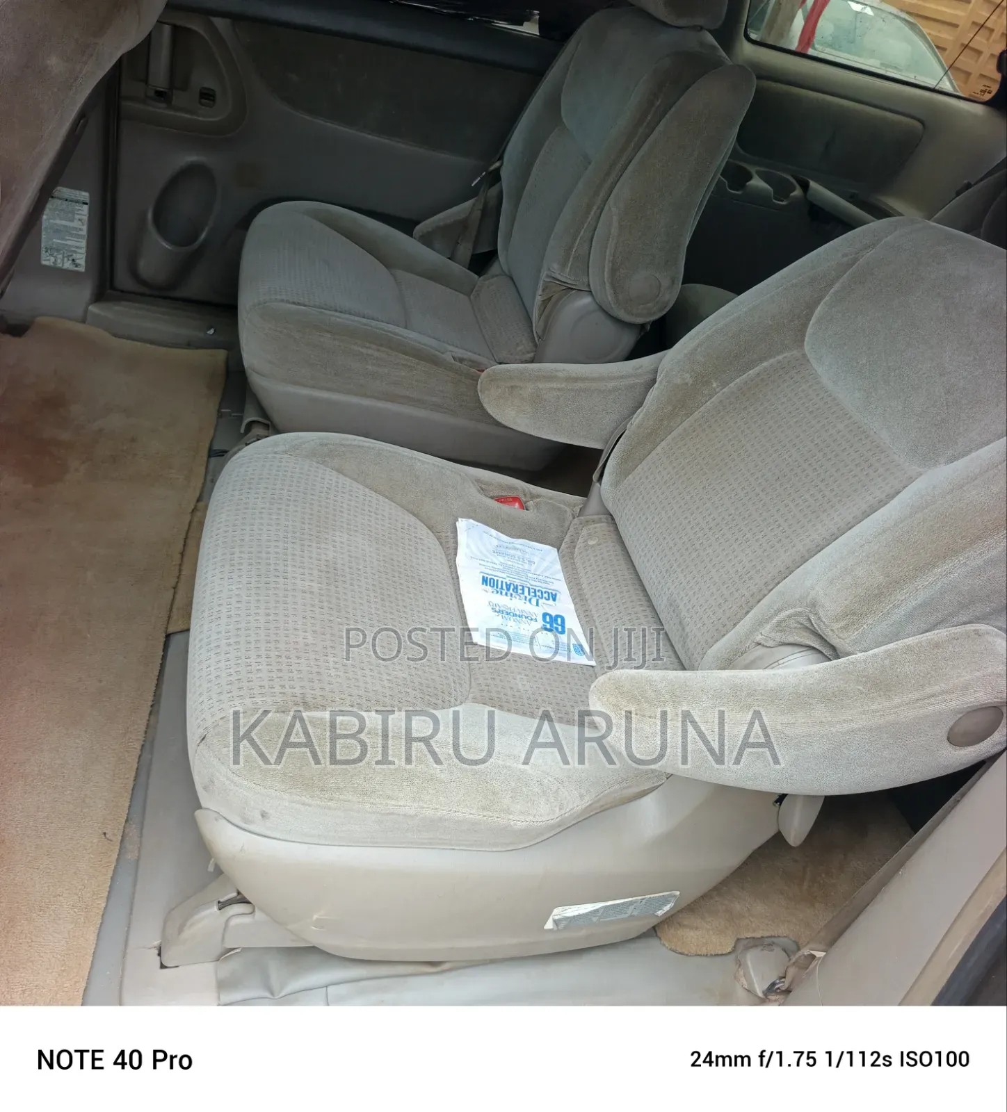 Toyota Sienna 2006 Gold