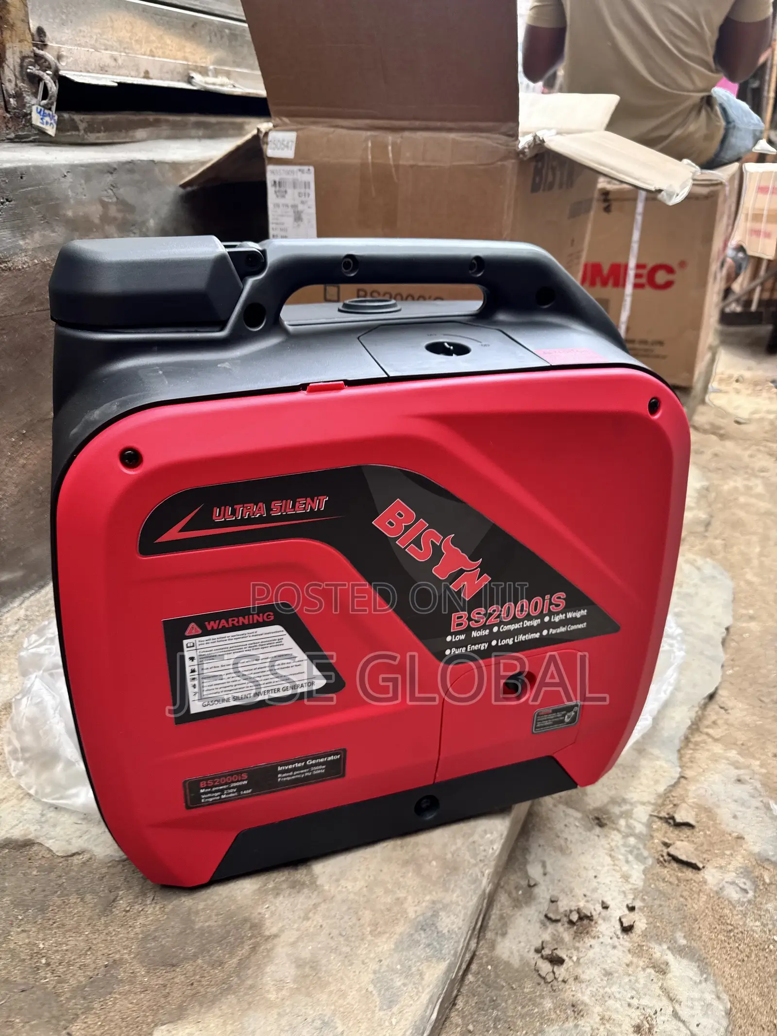 BISON 3.5KVA BS2000iS Ultra Silent Inverter Generator