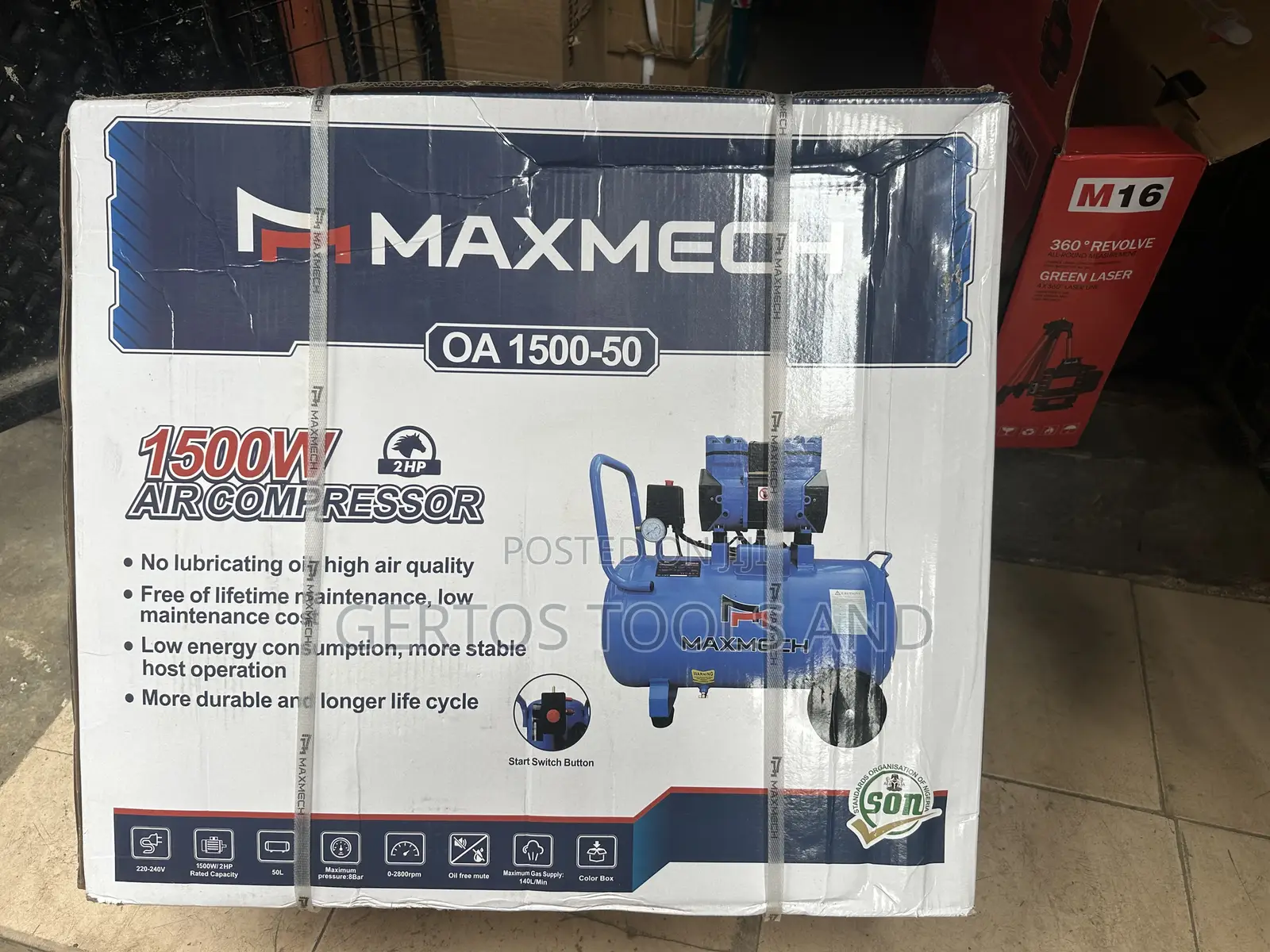 50 Liters Maxmech Compressor Machine