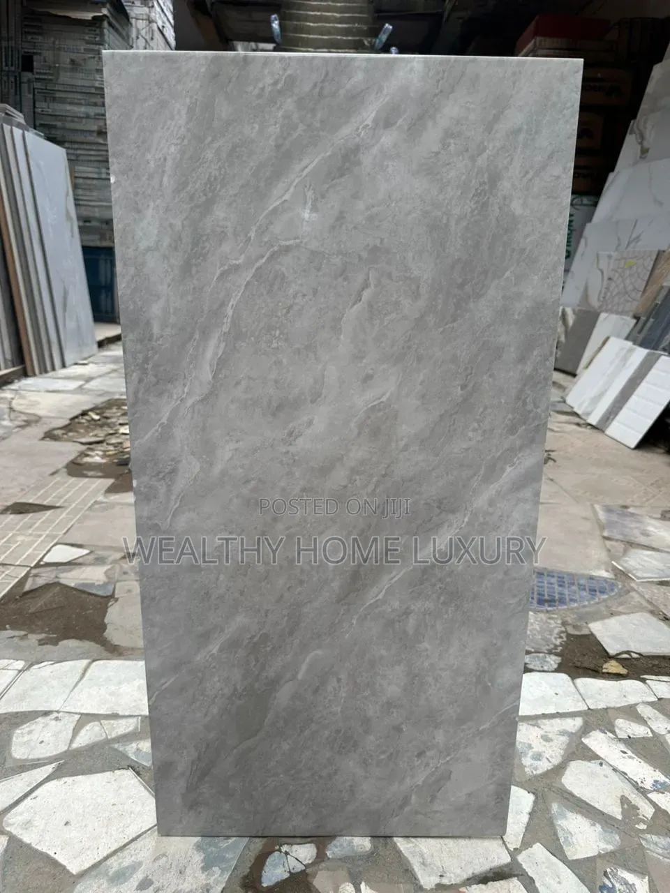 Premium 60x120 Porcelain Tiles High Gloss Marble Design