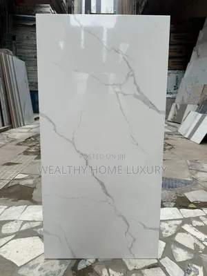 Premium 60x120 Porcelain Tiles High Gloss Marble Design