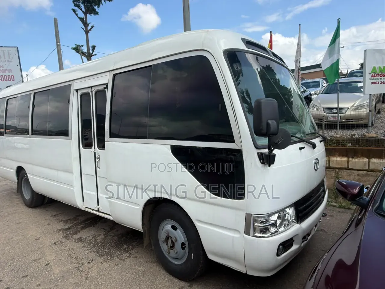 Toyota Coaster 2010 White