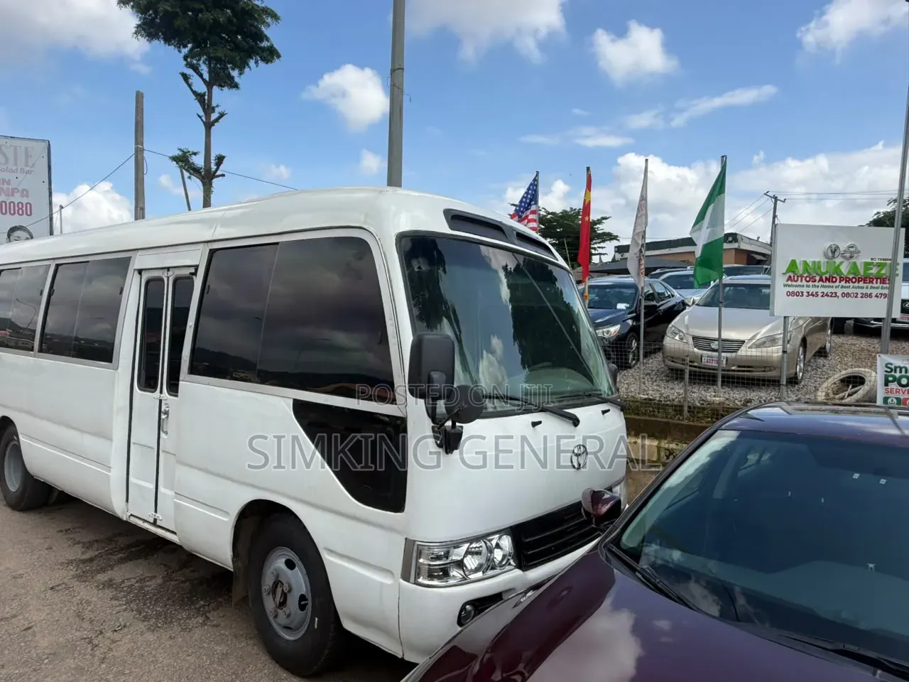 Toyota Coaster 2010 White