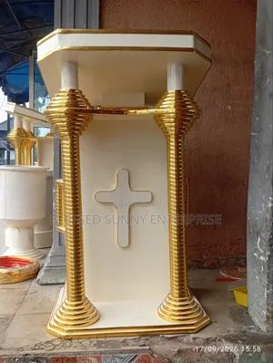 New Made Pulpit for Church
