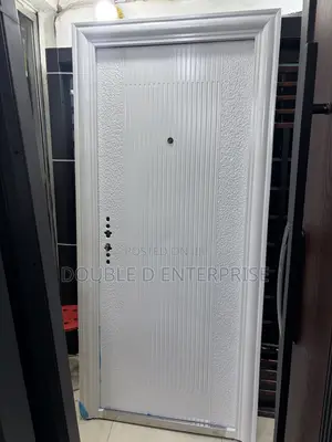 3ft 70mm White Steel Room Door