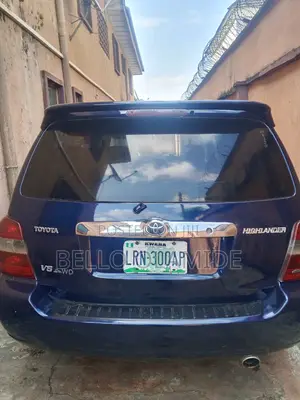 Toyota Highlander Limited V6 2005 Blue