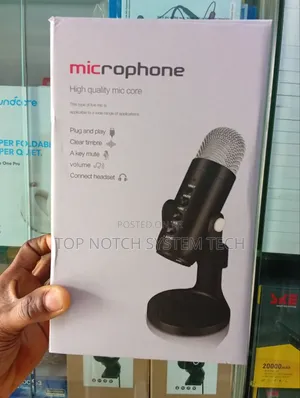 Professional USB Condenser Microphone With Mute ,Echo Volume
