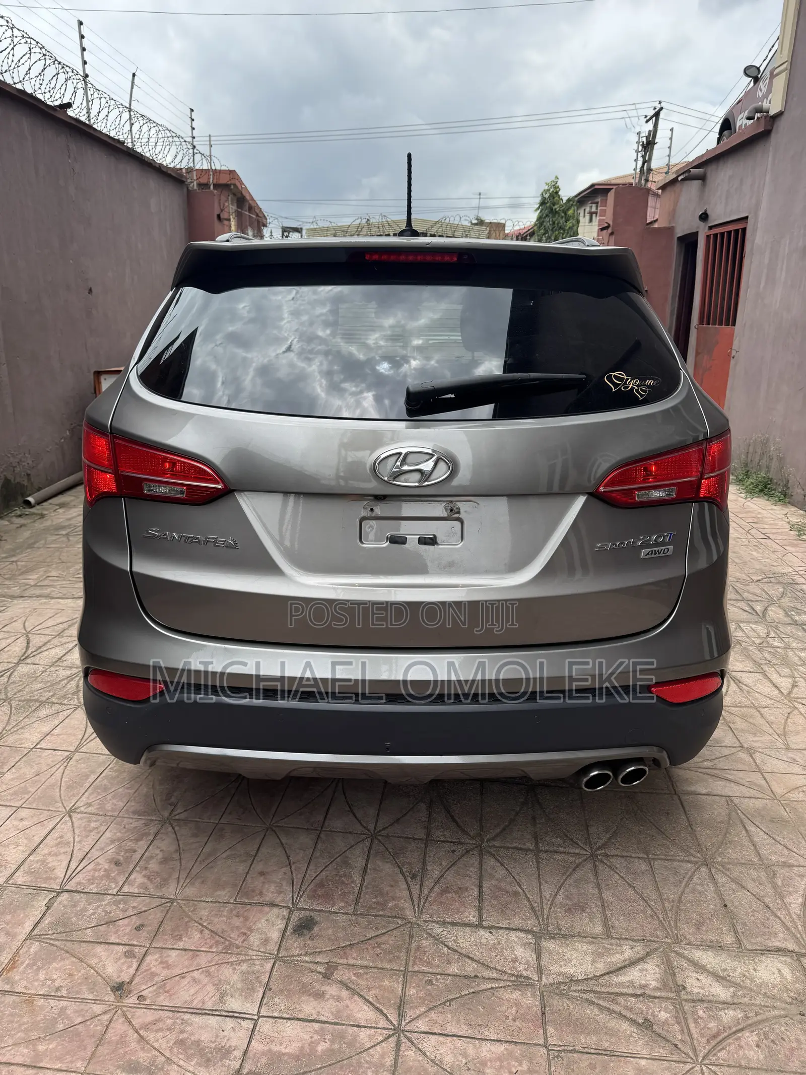 Hyundai Santa Fe 2015 Gray