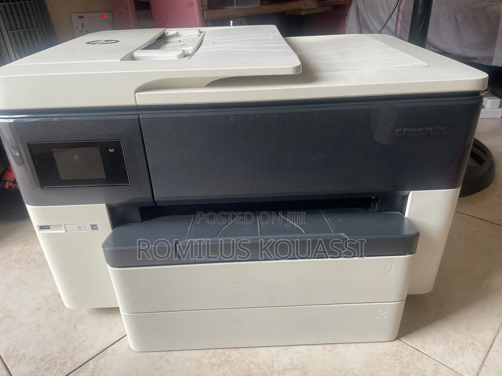HP Officer Pro 7740 Print Fax Scan Copy Web