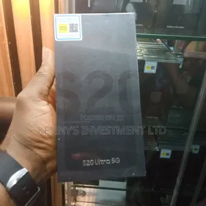 New Samsung Galaxy S20 Ultra 5G 128 GB Black