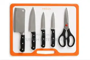 Knife Set With Chopping Board