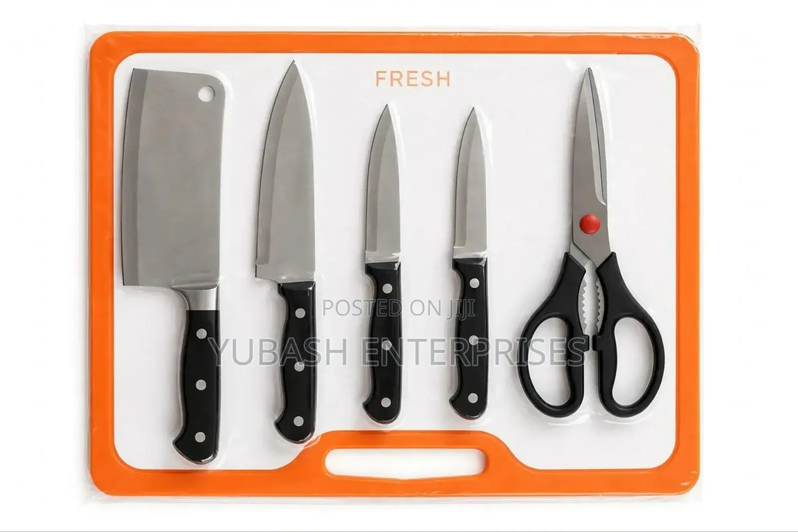 Knife Set With Chopping Board