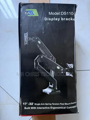 KALOC DS110-2 Adjustable Monitor Arm Stand – 17 to 32 Inch