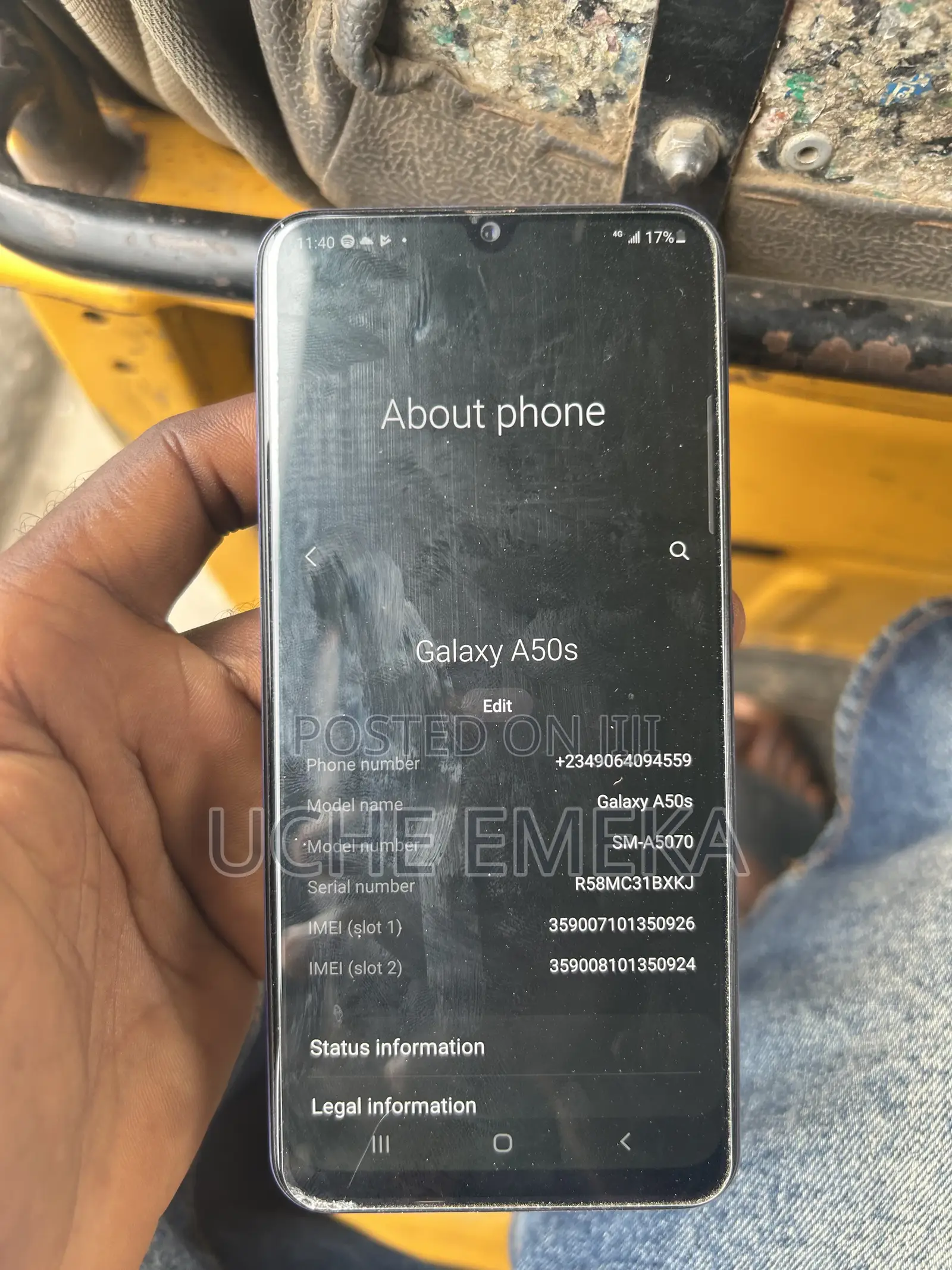 Samsung Galaxy A50s 128 GB Blue
