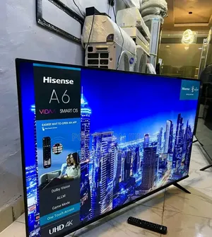 50inch Hisense QLED and 43inch Hisense UHD 4k Smart TV