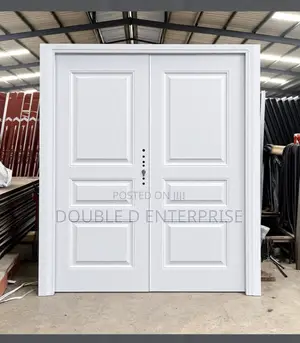 5ft Gf White Steel Security Door
