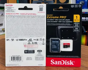 SanDisk Extreme PRO 1TB microSDXC UHS-I Memory Card With Adapter.